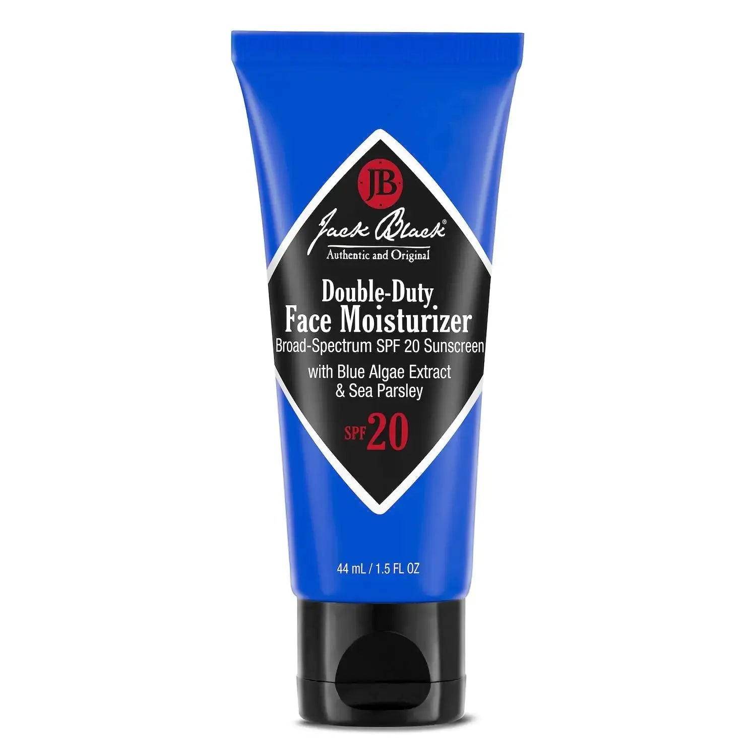 Jack Black Double-Duty Face Moisturizer – SPF 20 for Men, Long-Lasting Hydration & Sun Protection