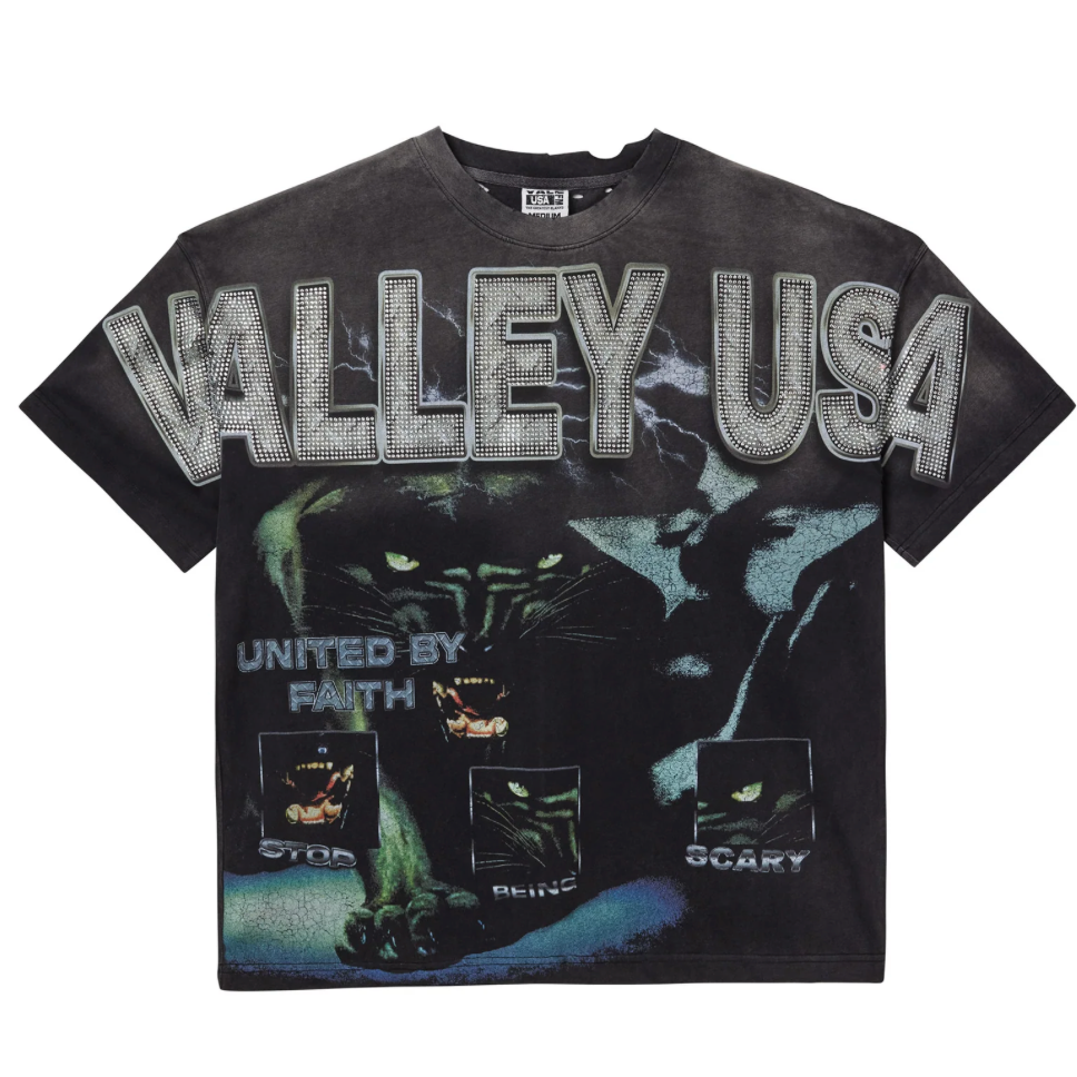 Vale Forever Faith Bling Tee 'Black'