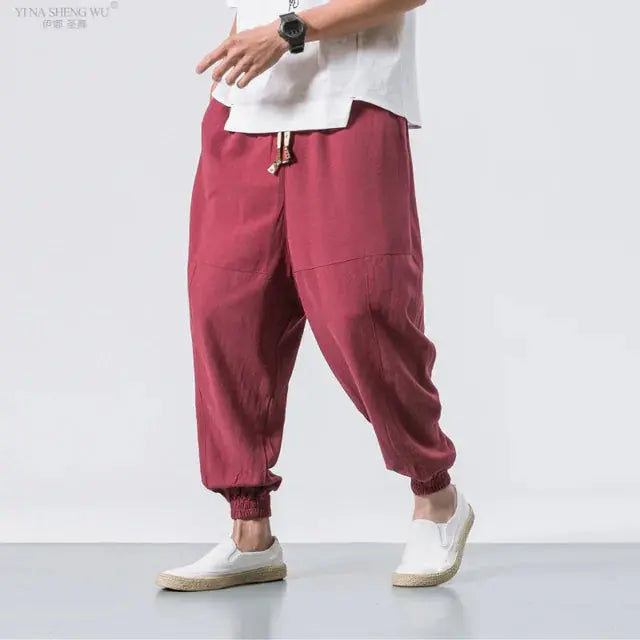 Japanese Asian Style Trousers – Comfort Meets Style