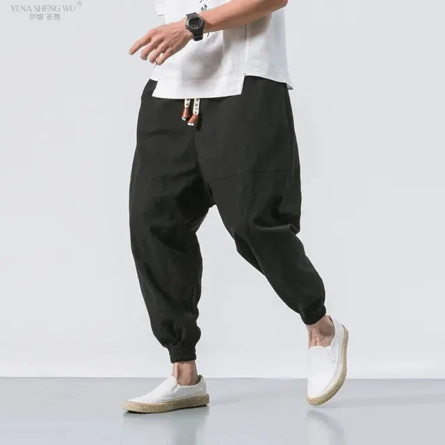 Japanese Asian Style Trousers – Comfort Meets Style