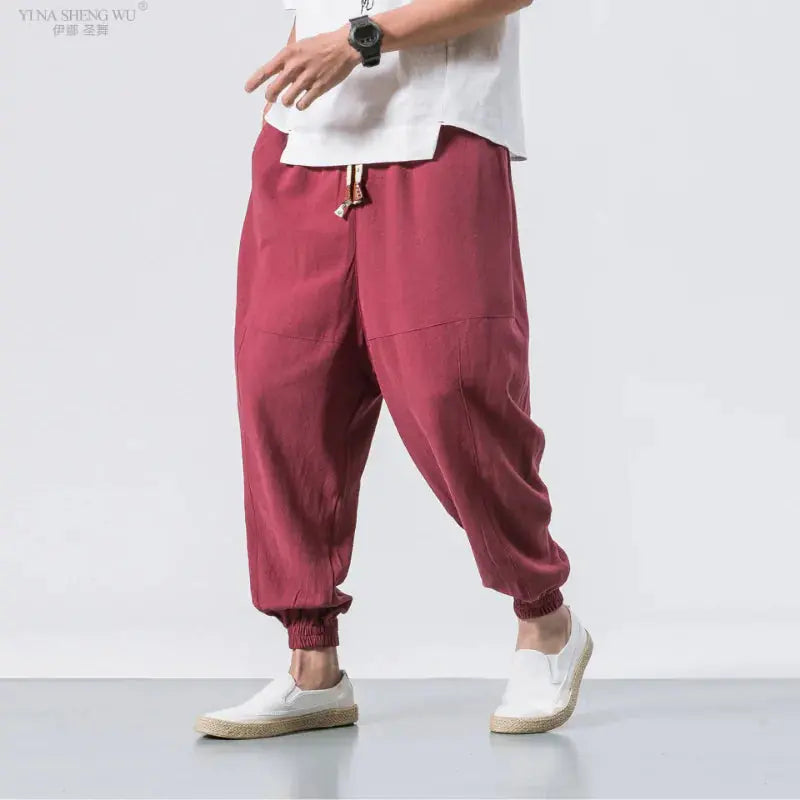 Japanese Asian Style Trousers – Comfort Meets Style