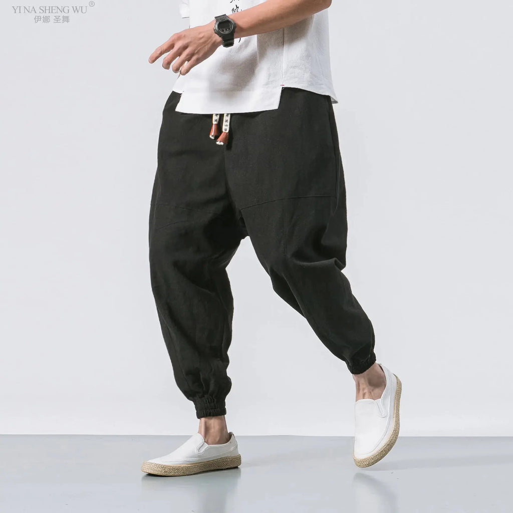 Japanese Asian Style Trousers – Comfort Meets Style