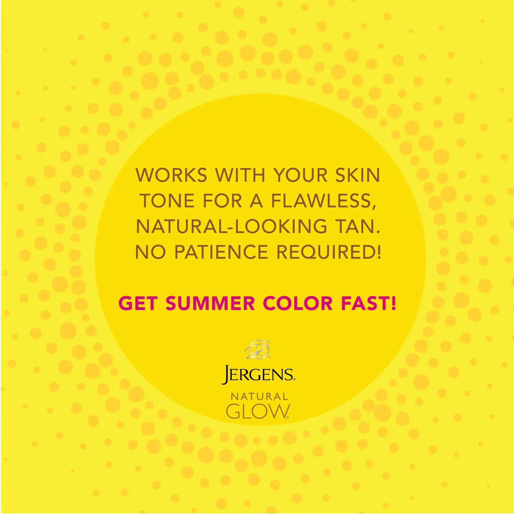 Jergens Natural Glow Instant Self Tanner Mousse, Sunless Tanning Light Bronze Tan