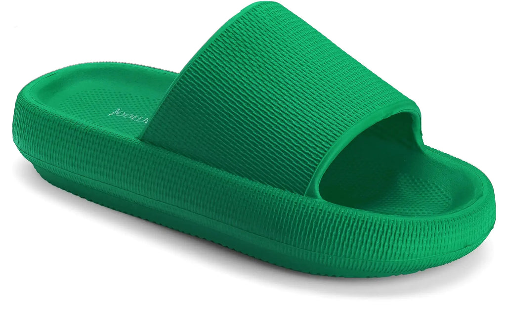 Joomra Pillow Slippers for Women and Men - Ultra Cushion Non Slip Slides