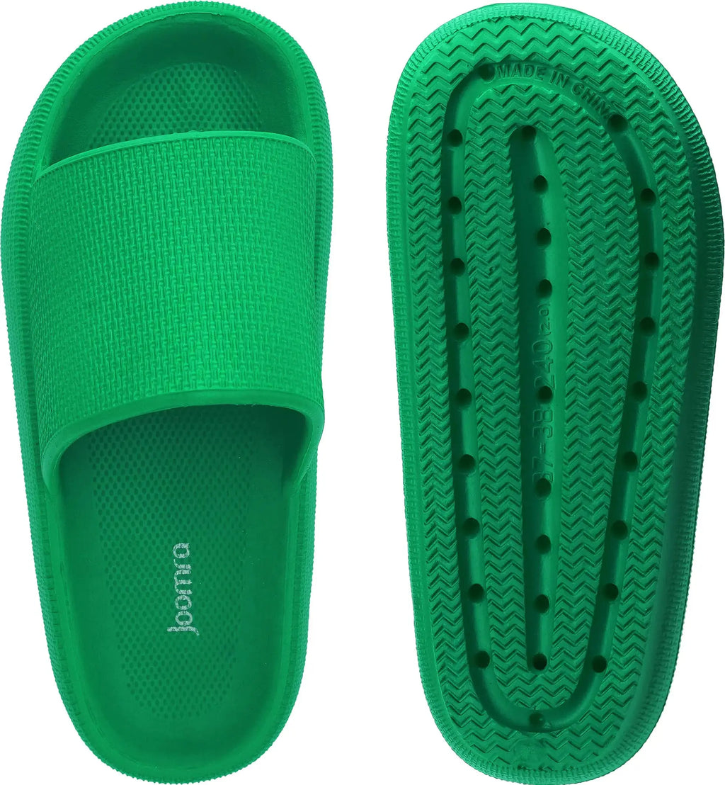 Joomra Pillow Slippers for Women and Men - Ultra Cushion Non Slip Slides