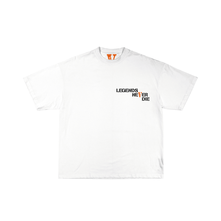 Juice Wrld x Vlone Butterfly T-shirt White