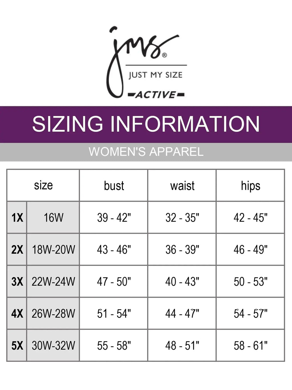 Just My Size Women's Plus-Size Short Sleeve V-Neck Tee 2X Petal Purple