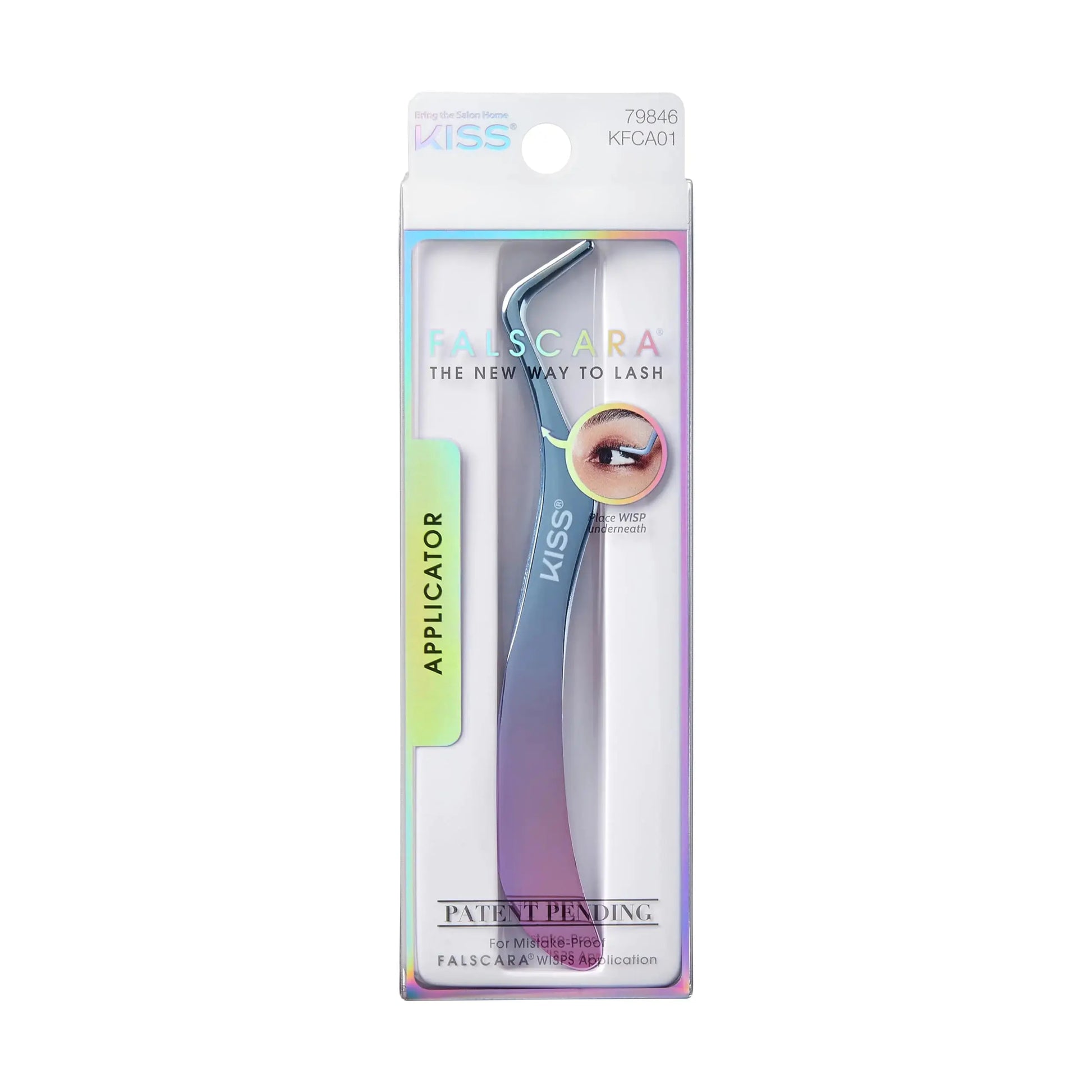 KISS Falscara Applicator, Precision Eyelash Clusters Placement - Lash Tool