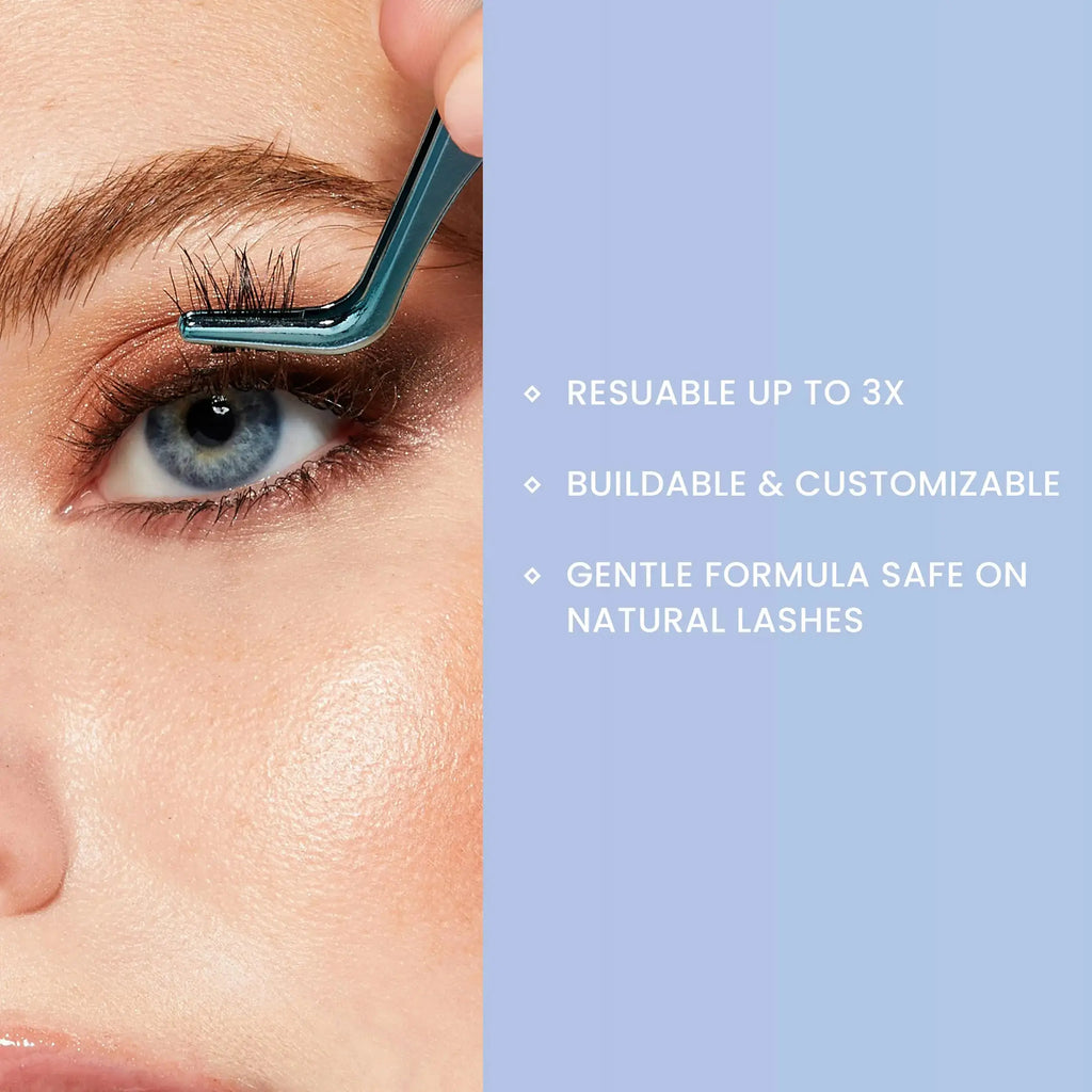 KISS Falscara Applicator, Precision Eyelash Clusters Placement - Lash Tool