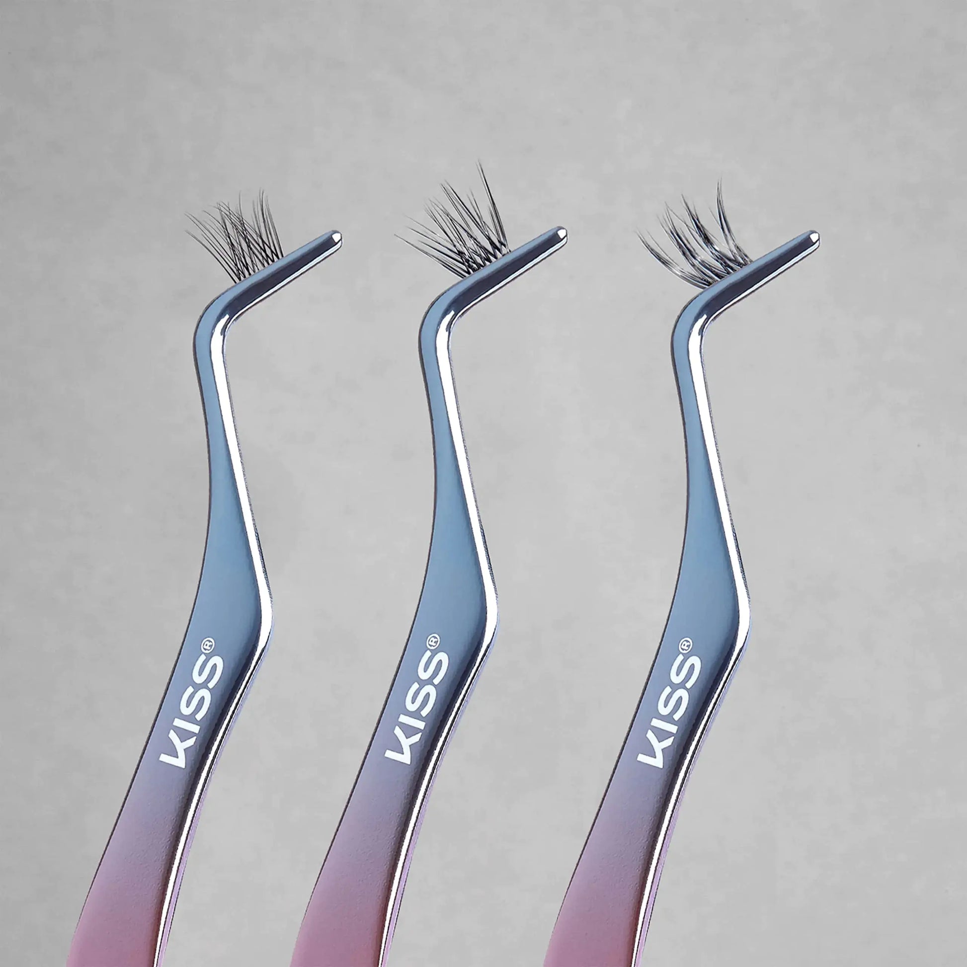 KISS Falscara Applicator, Precision Eyelash Clusters Placement - Lash Tool