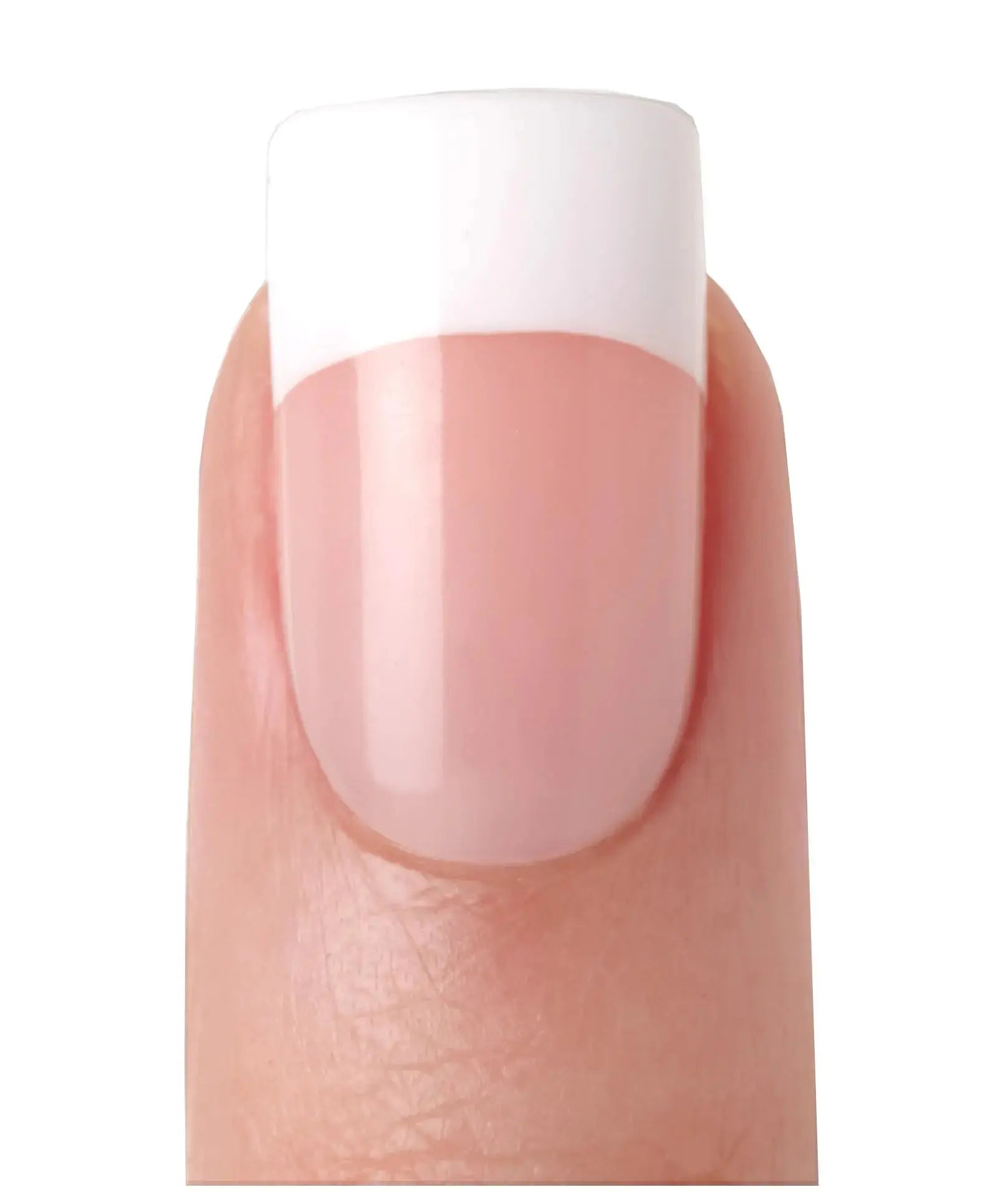 KISS Salon Acrylic Press-On Nails – Sugar Rush French, Medium Square