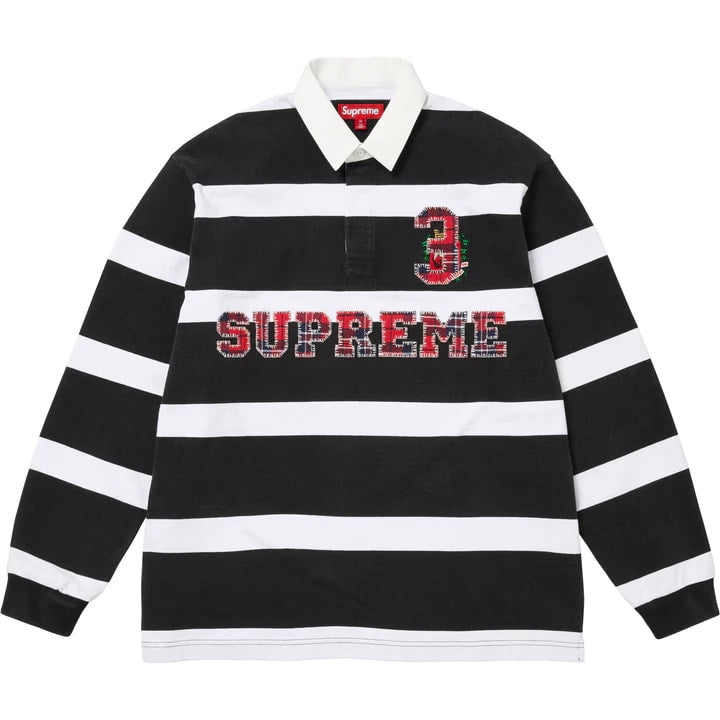 Supreme Stripe Rugby Black