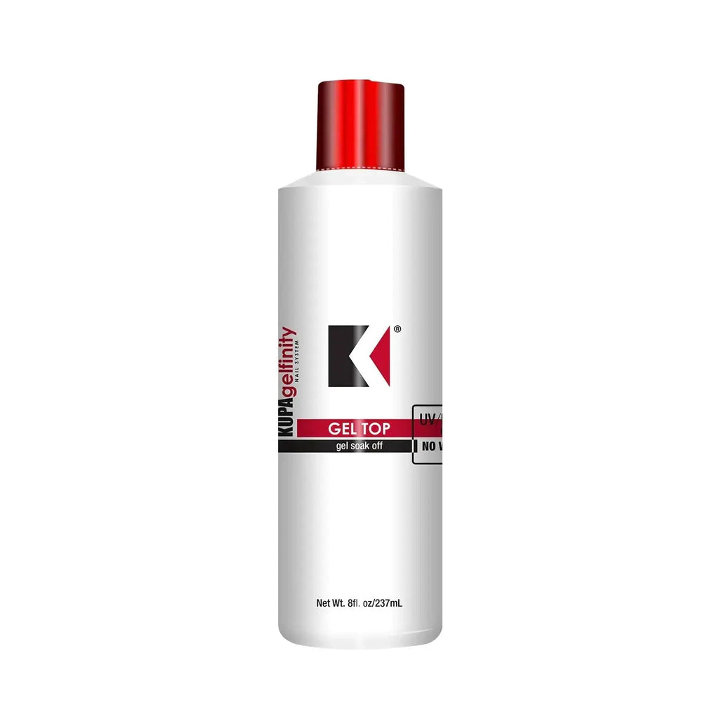KUPA GelFinity Gel Topcoat Gloss Finish 8oz Clear 8 Fl Oz (Pack of 1)