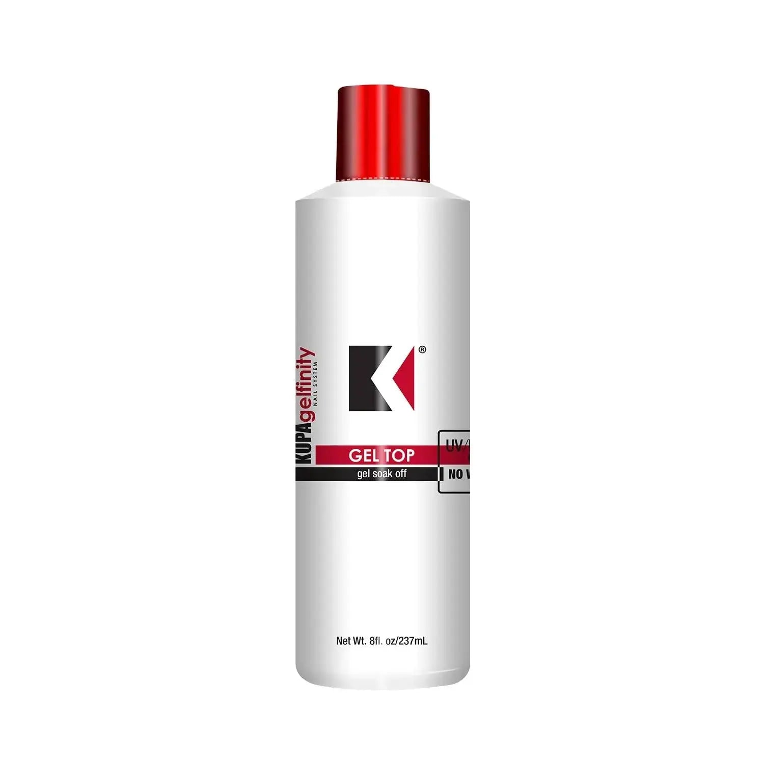KUPA GelFinity Gel Topcoat Gloss Finish 8oz Clear 8 Fl Oz (Pack of 1)