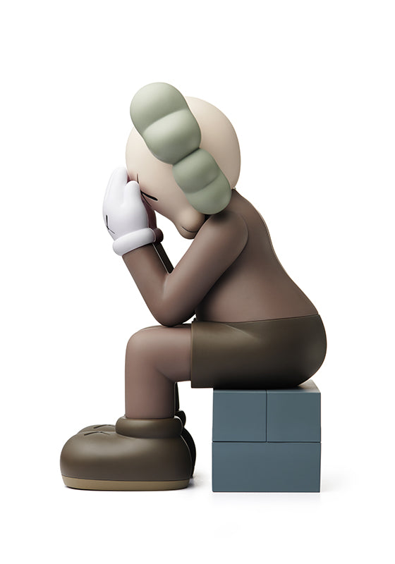 KAWS Passing Through Open Edition Vinyl Figure Brown