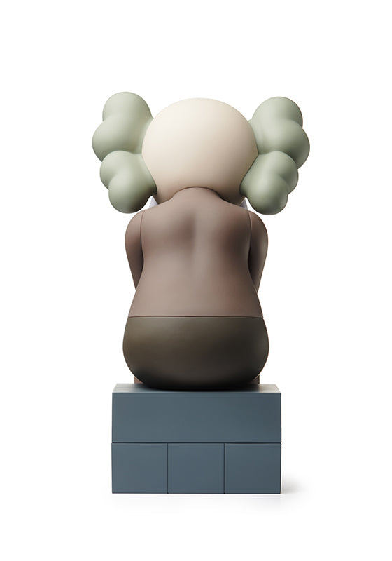 KAWS Passing Through Open Edition Vinyl Figure Brown