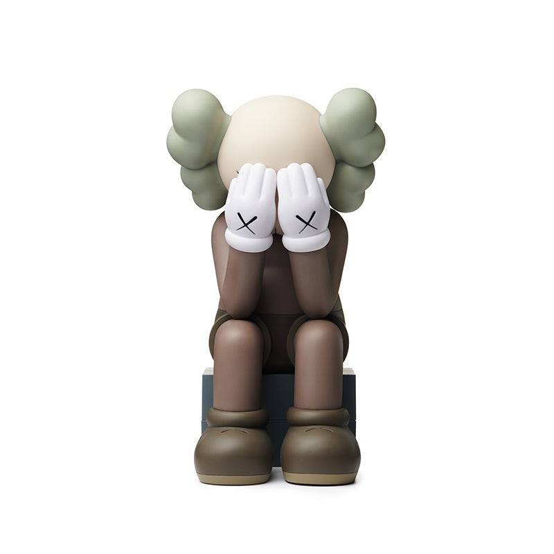 KAWS Passing Through Open Edition Vinyl Figure Brown