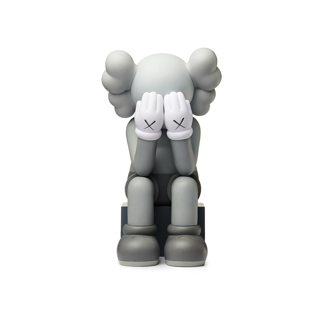 Kaws Passing Through Open Edition Vinyl Figure Grey
