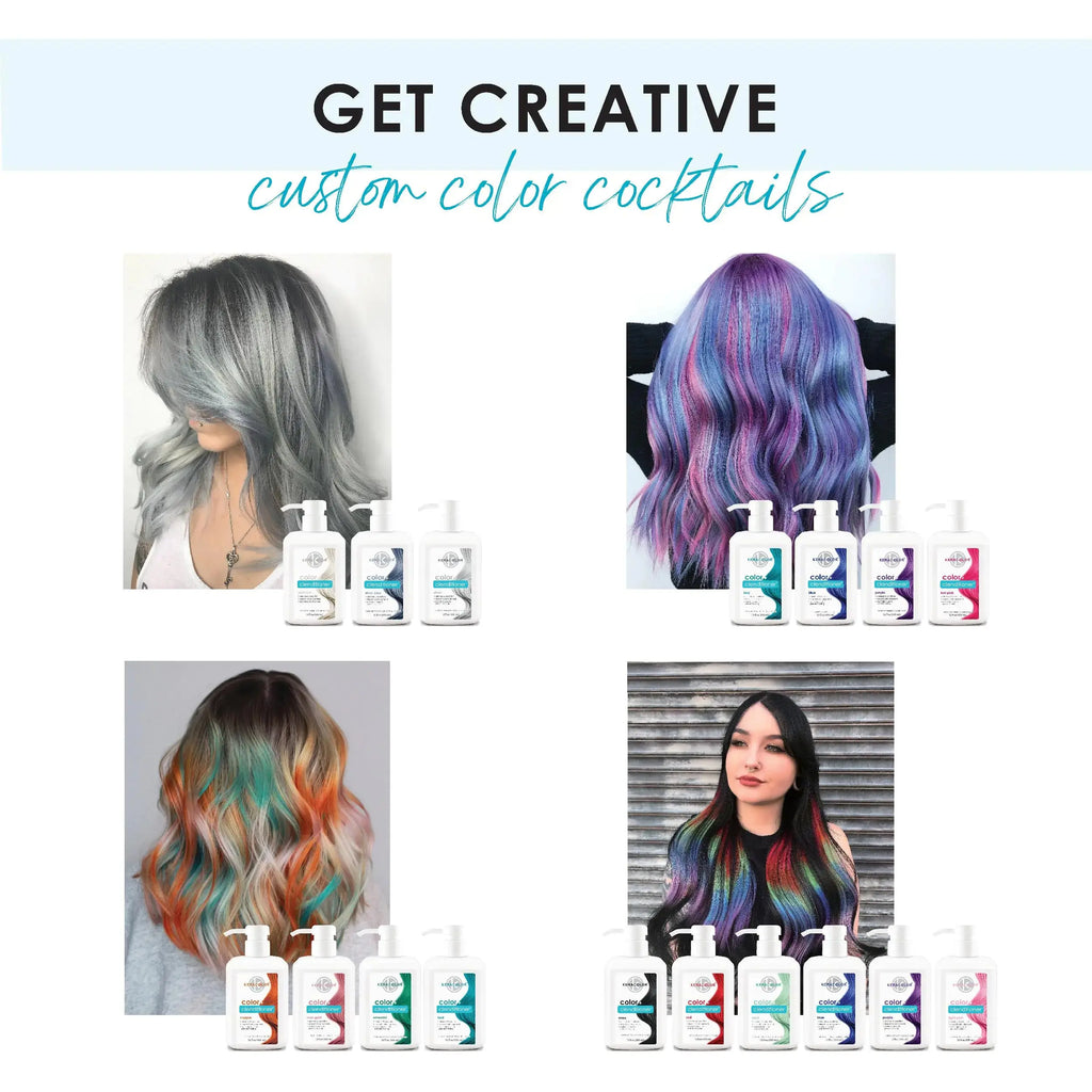 Keracolor Clenditioner Hair Dye - Semi Permanent Hair Color Depositing Conditioner (12 Fl Oz)