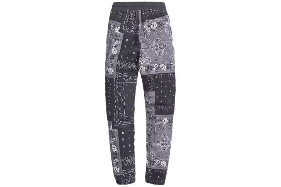 Kith Deconstructed Bandana Williams I Sweatpant Black