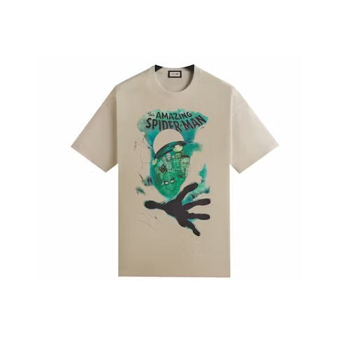 Kith x Marvel Mysterio Spiderman Vintage Tee Sandrift