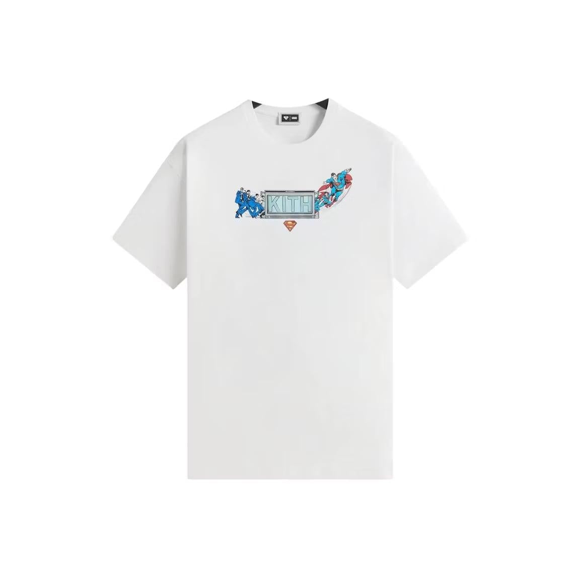 Kith x Superman Booth Vintage Tee White