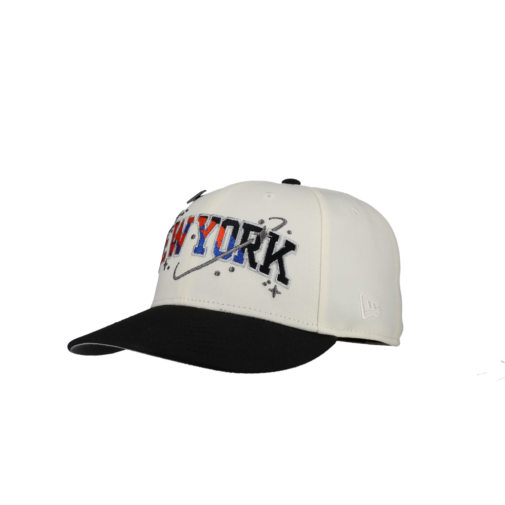 New York Knicks Celestial Chrome Metallic 59Fifty Fitted Hat