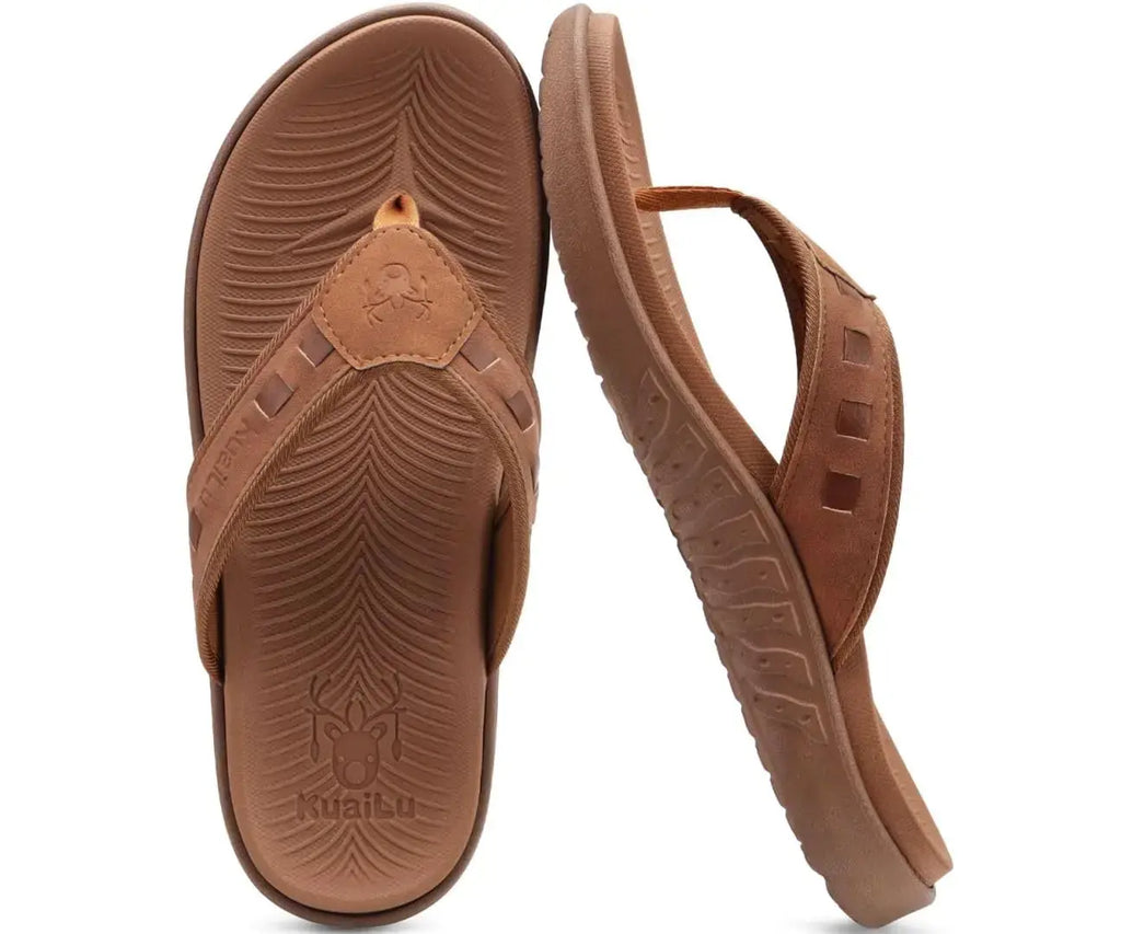 KuaiLu Men's Sport Flip Flops
