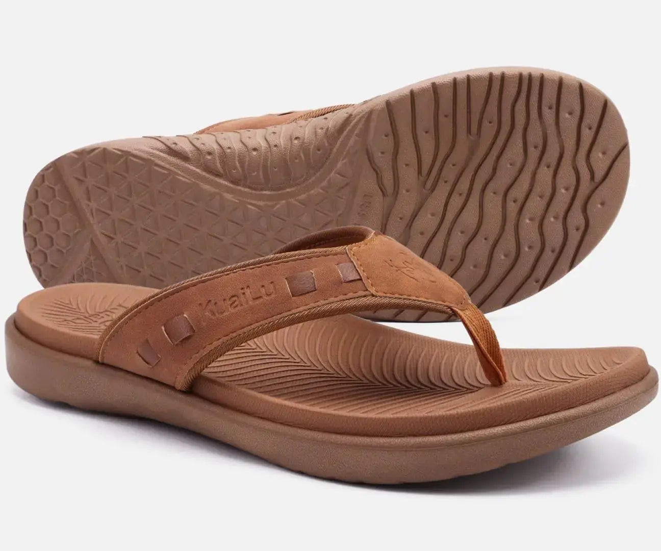 KuaiLu Men's Sport Flip Flops