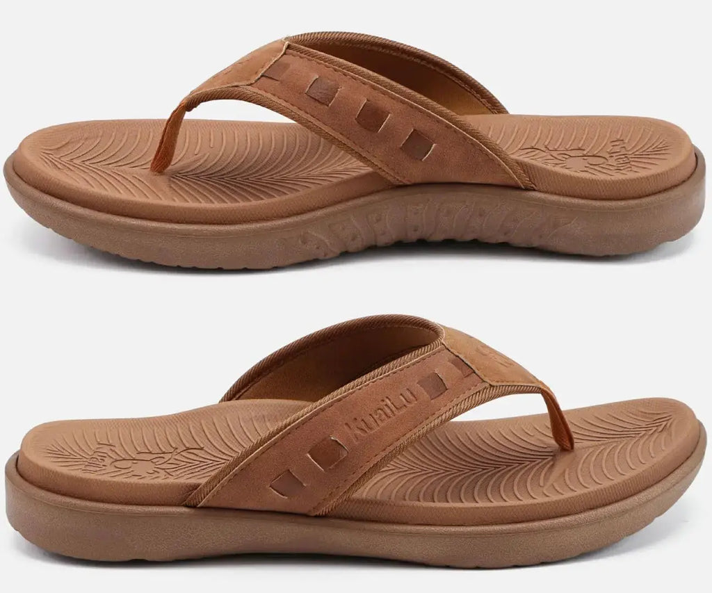 KuaiLu Men's Sport Flip Flops
