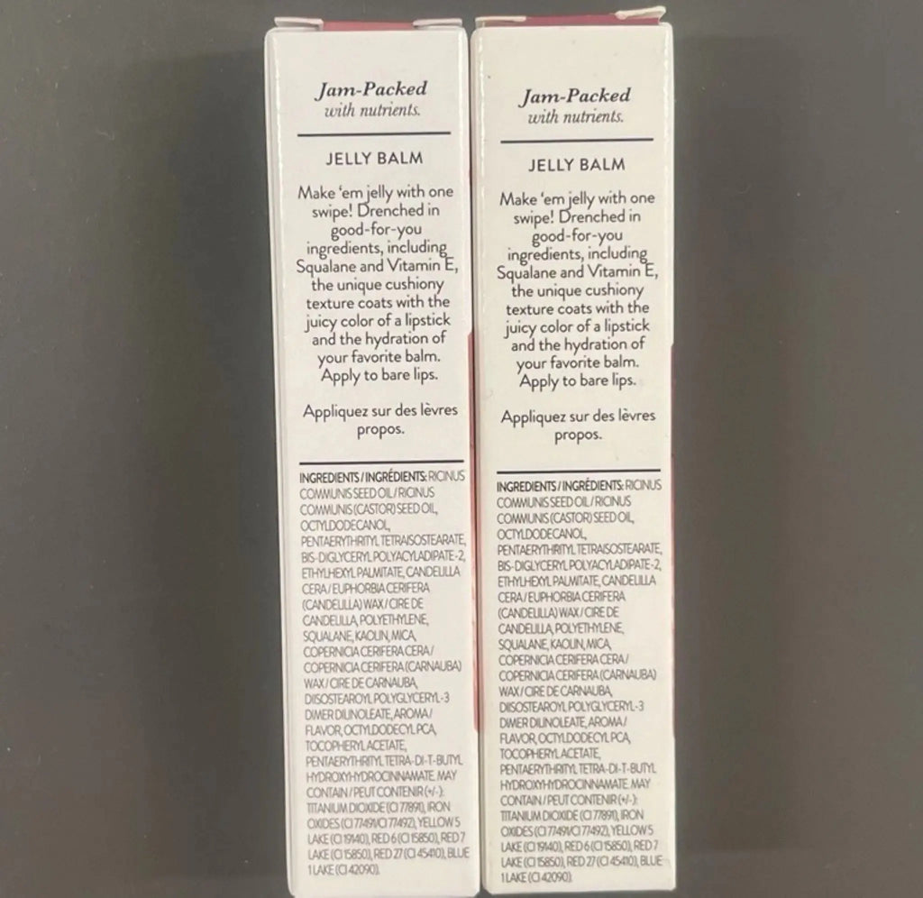 LAURA GELLER Jelly Balm Moisturizing Tinted Lipstick Duo | Hydrating Vitamin E - Semi-Shine Finish