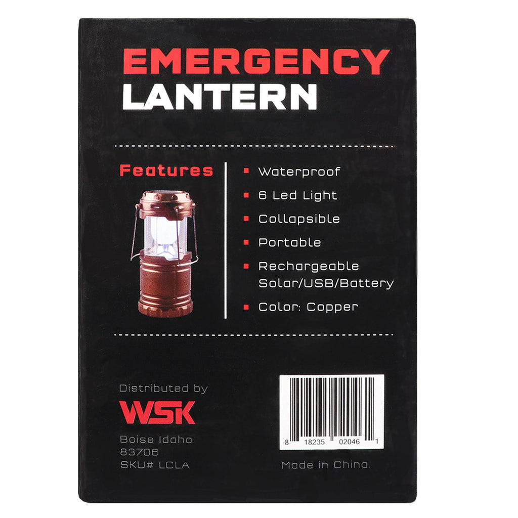 Collapsible Solar Lantern