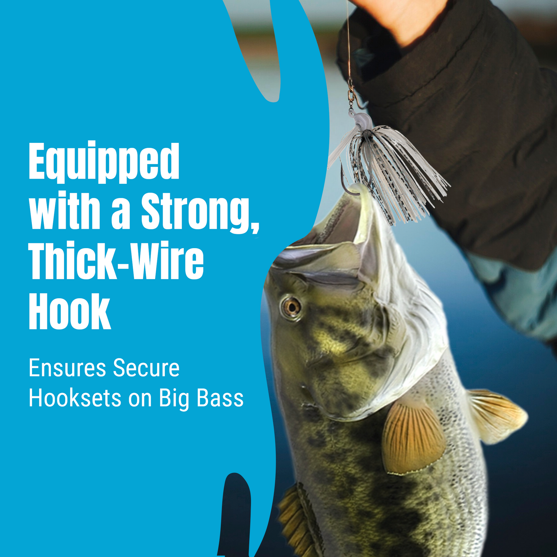 Reaction Tackle Lead Flipping Jigs- 3-PACK - New