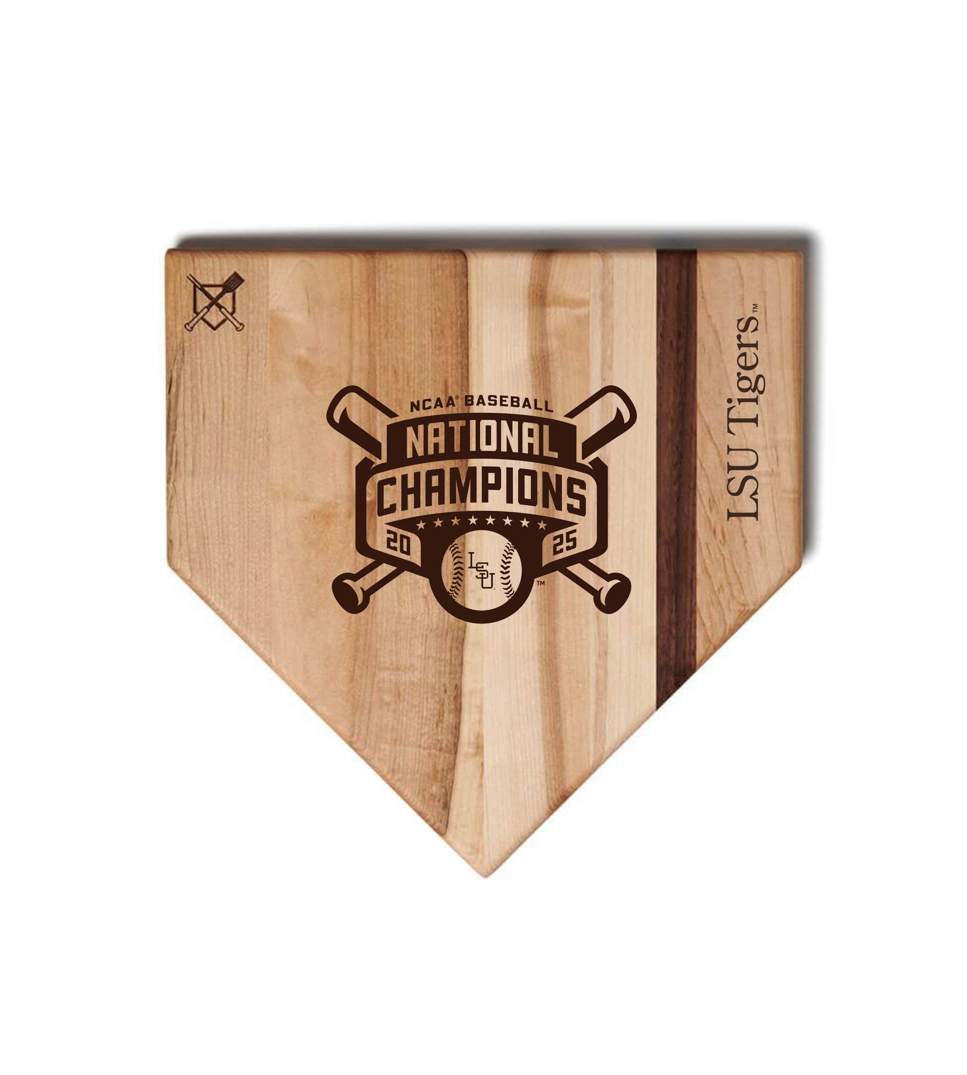 2025 NCAA Champion LSU "HOME PLATES"