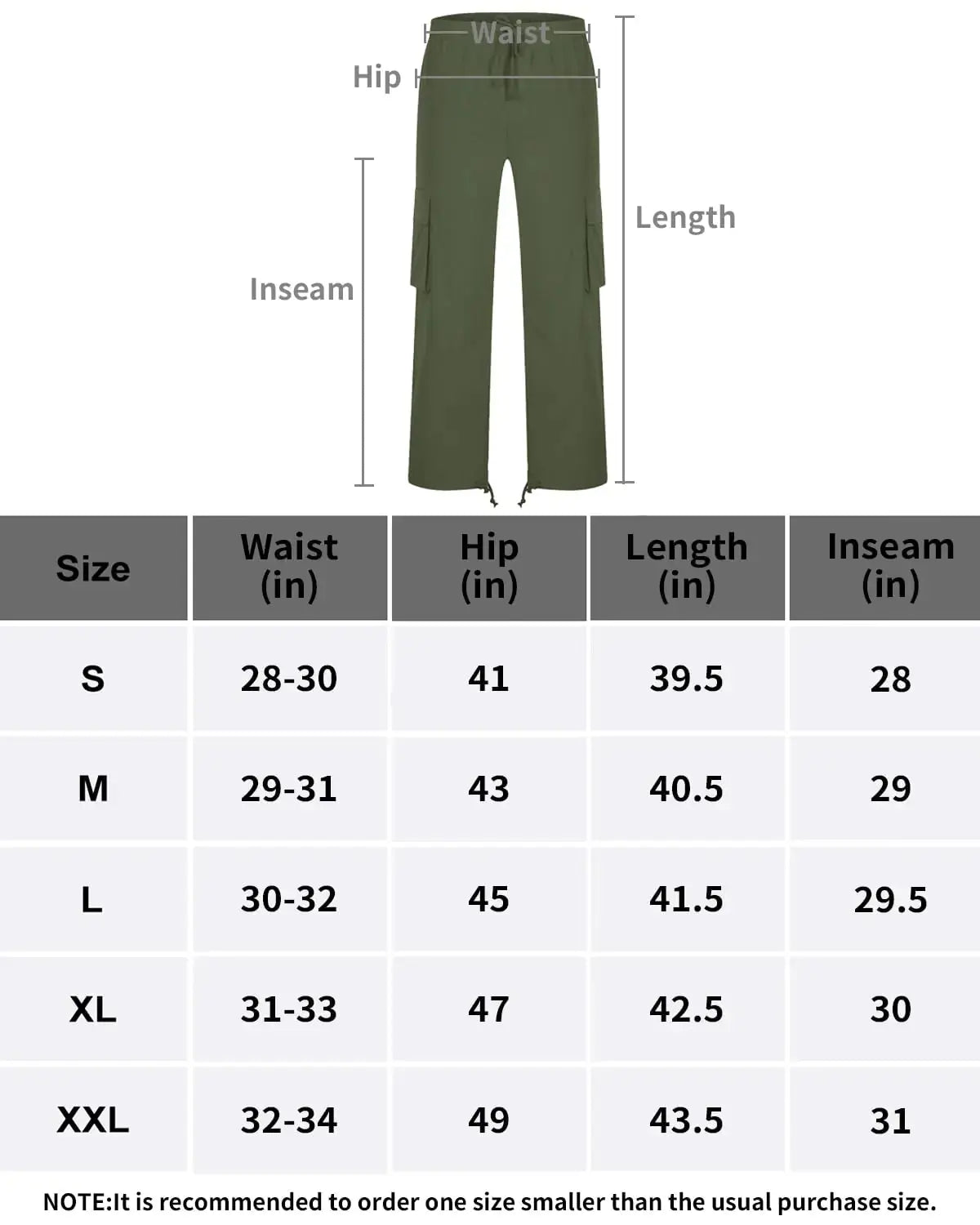 LYRXXX Men's Casual Cargo Pants | Workout Joggers Sweatpants for Men