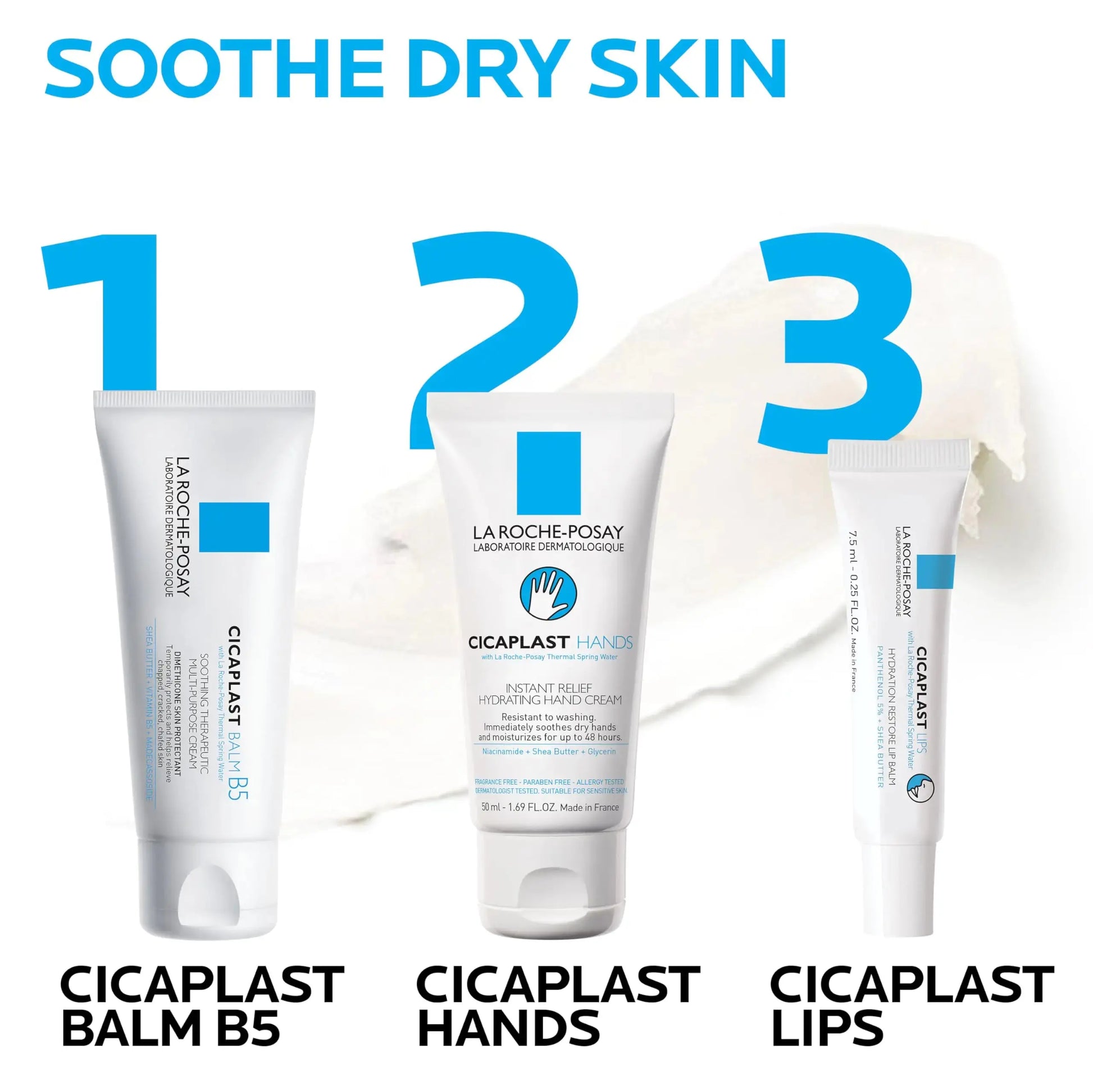La Roche-Posay Cicaplast Lip Balm B5 – Nourishing Lip Treatment with Shea Butter