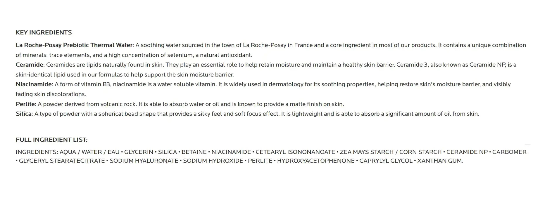 La Roche-Posay Toleriane Double Repair Matte Daily Face Moisturizer for Oily Skin with Ceramide & Niacinamide - Oil-Free, All Skin Tones