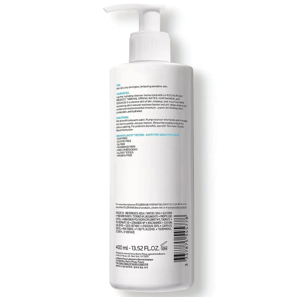 La Roche-Posay Toleriane Hydrating Gentle Face Cleanser - Sensitive Skin Tested