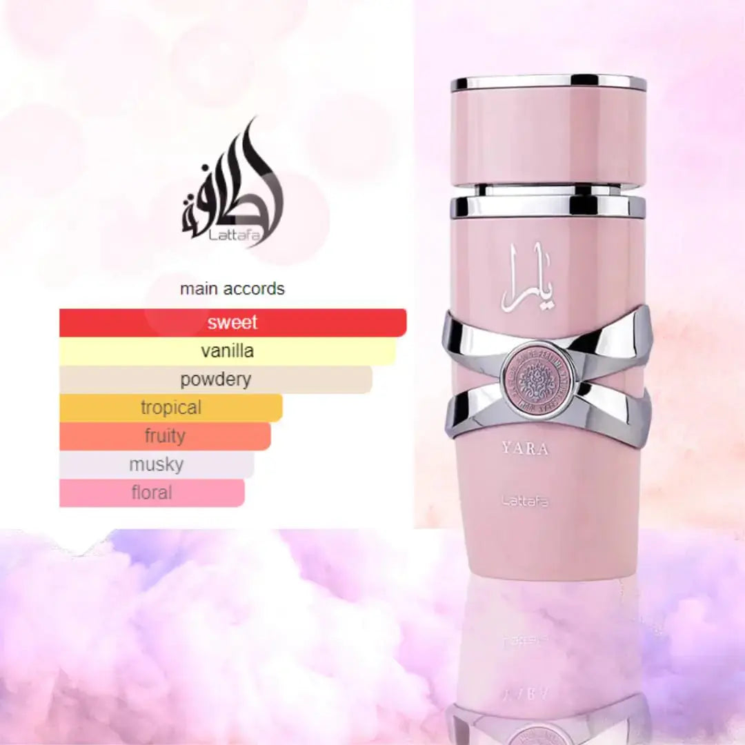 Lattafa Yara for Women Eau de Parfum Spray - Sweet & Creamy