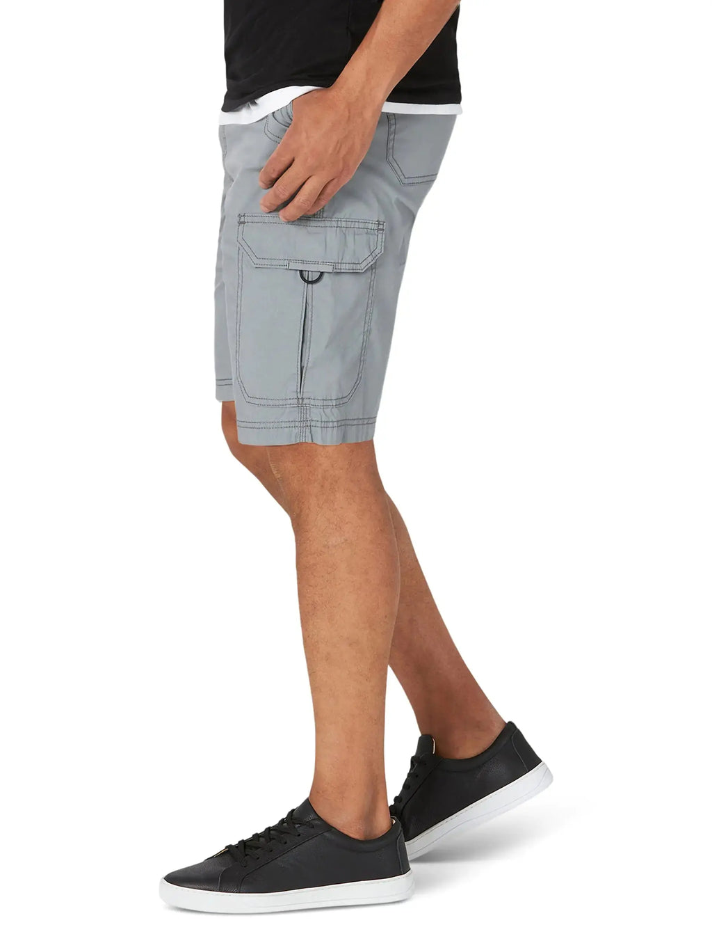 Lee Men's Extreme Motion Crossroad Cargo Short 34 Storm Gray