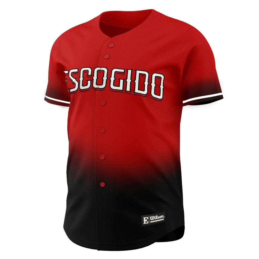 2025-2026 Leones del Escogido Gradient Jersey - Red/Black | Wilson LIDOM Baseball