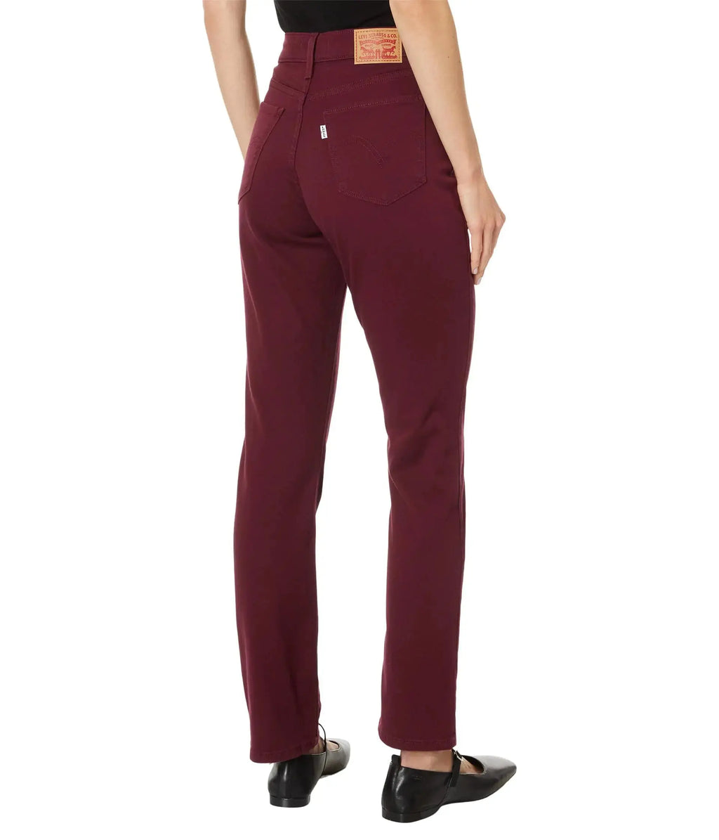 Levi's Women's Classic Straight Jeans - Windsor Wine Color