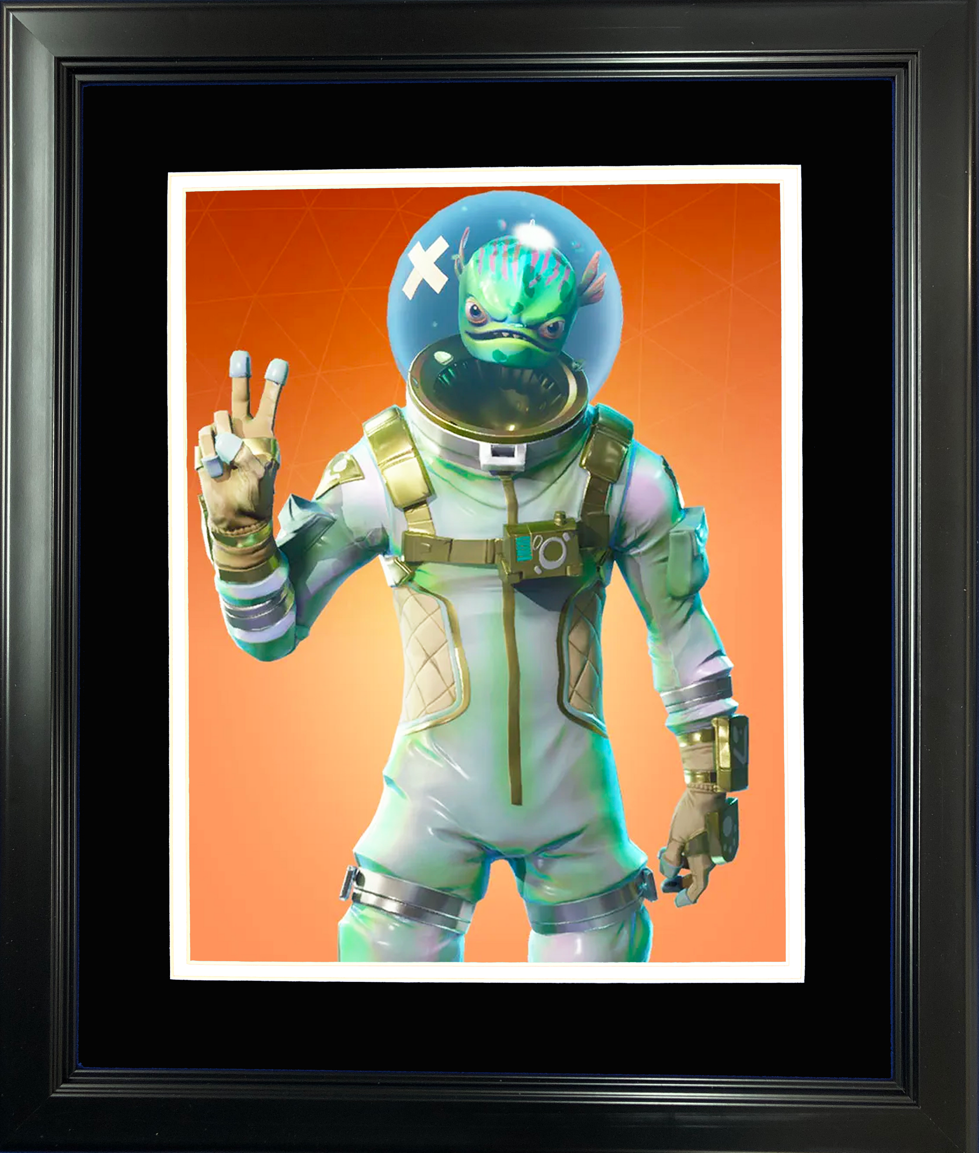 Framed Leviathan Legendary Fortnite Skin 11"x14" Video Game Photo
