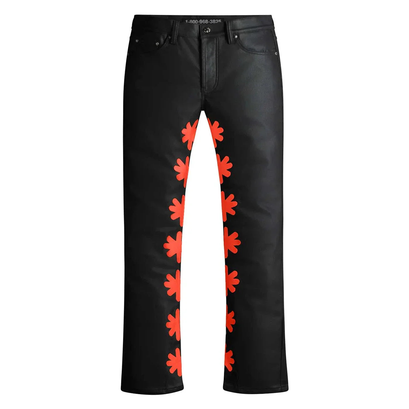 Lost Shdws Wax Pant Black/Red