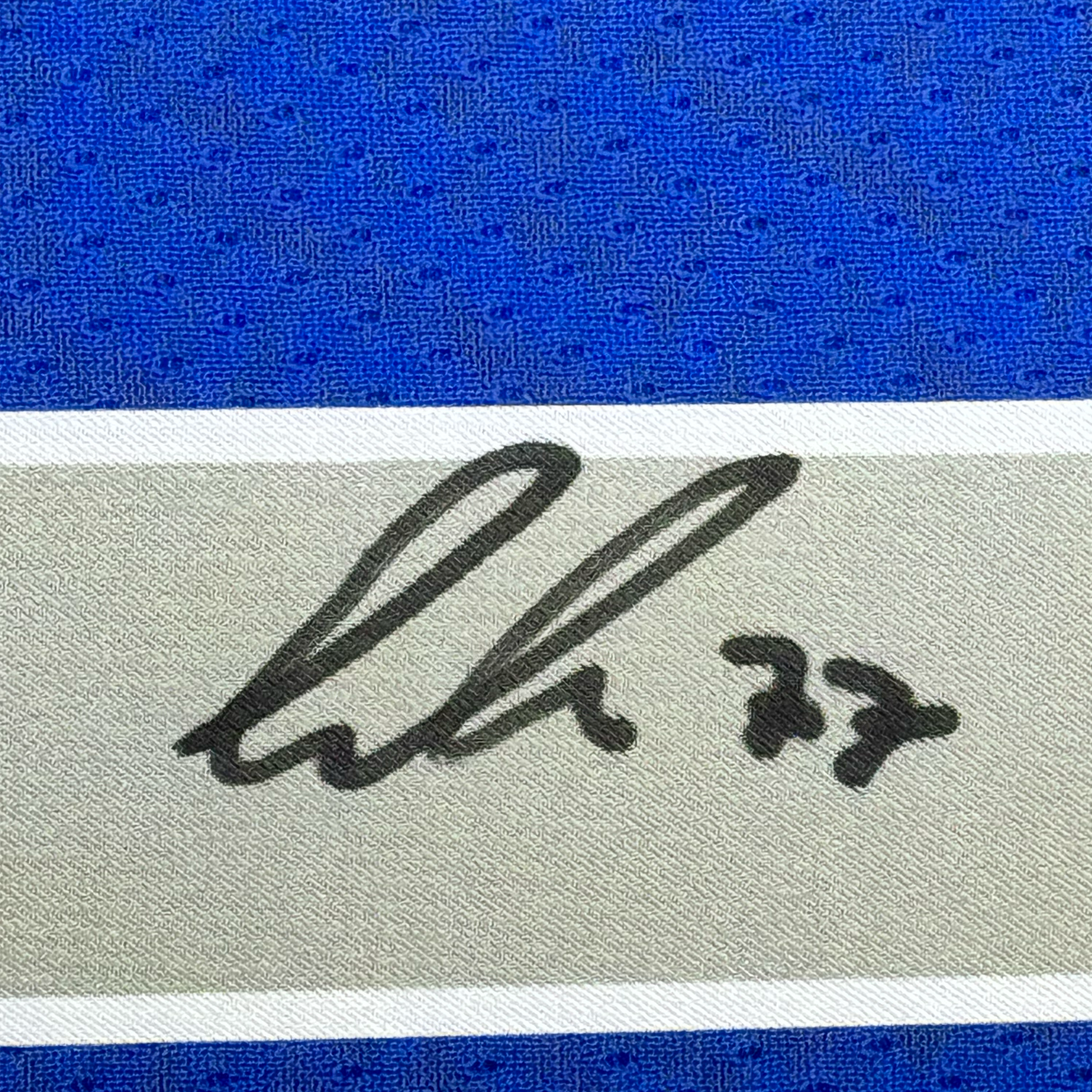 Framed Autographed/Signed Luka Doncic 35x39 Dallas Mavericks Blue Authentic Basketball Jersey JSA COA