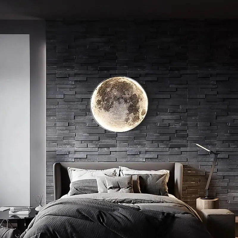 Lunar Glow LED Wall Lamp