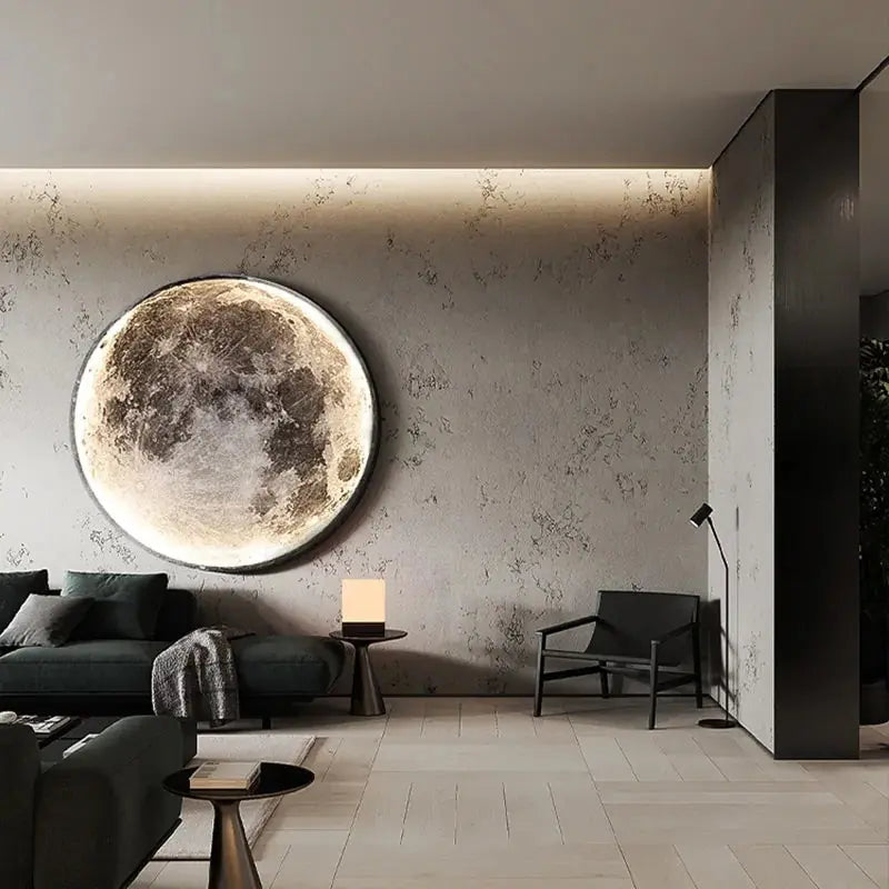 Lunar Glow LED Wall Lamp