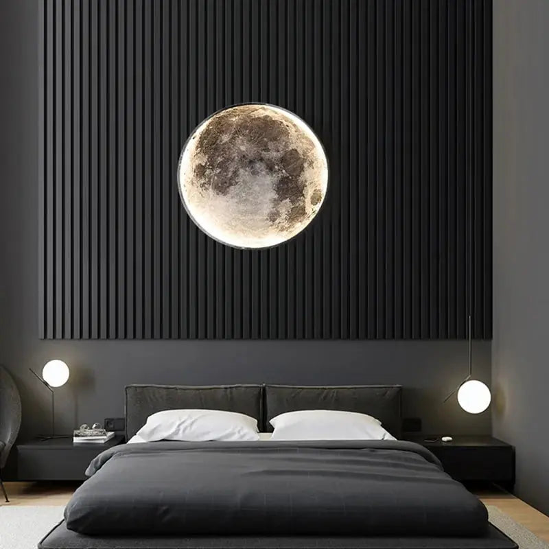 Lunar Glow LED Wall Lamp