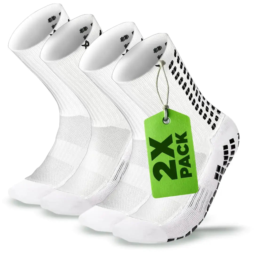 Lux Dual Grip Socks - Soccer Grip Socks for Men and Women