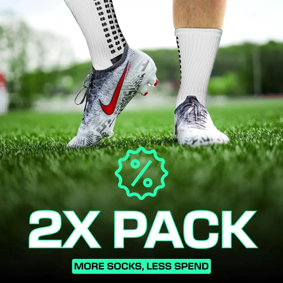 Lux Dual Grip Socks - Soccer Grip Socks for Men and Women